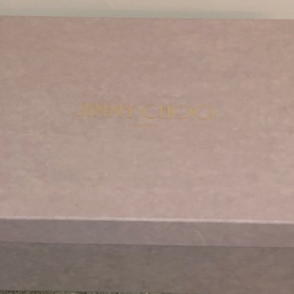 Jimmy Choo Saeda Crystal Ankle Strap Pointed Toe Pump - Picture 6 of 6